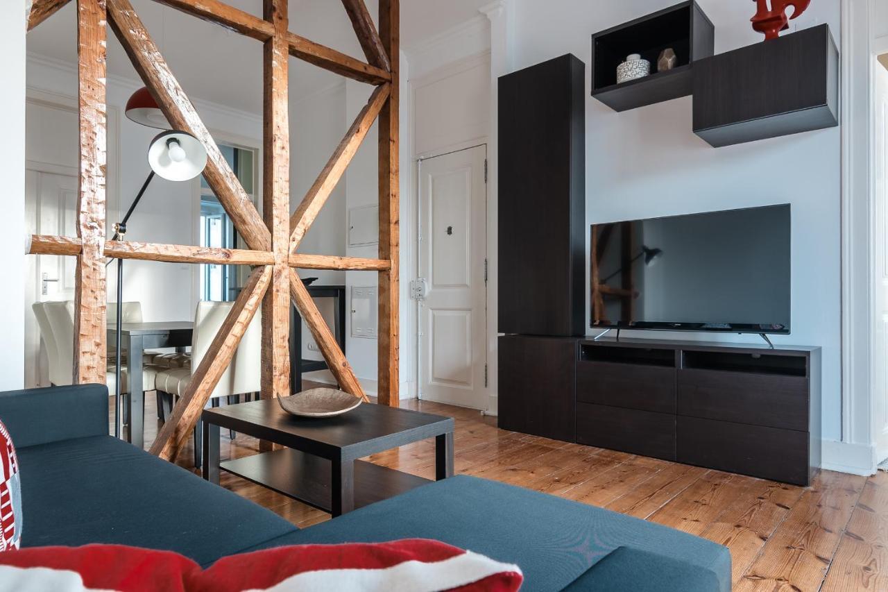 Elegant 3 Bedroom Flat With View In Principe Real Lizbona Zewnętrze zdjęcie